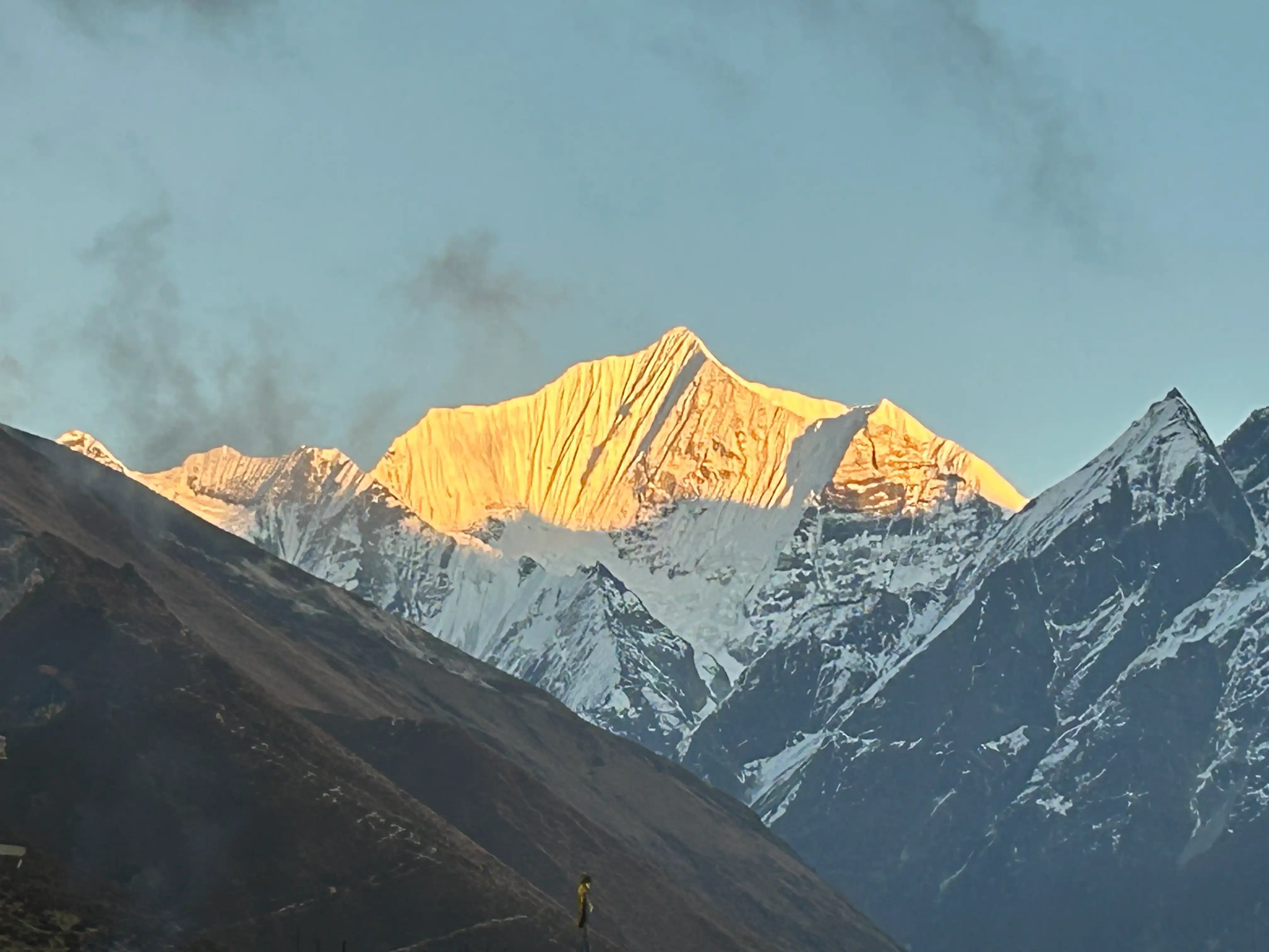 langtang mountain view