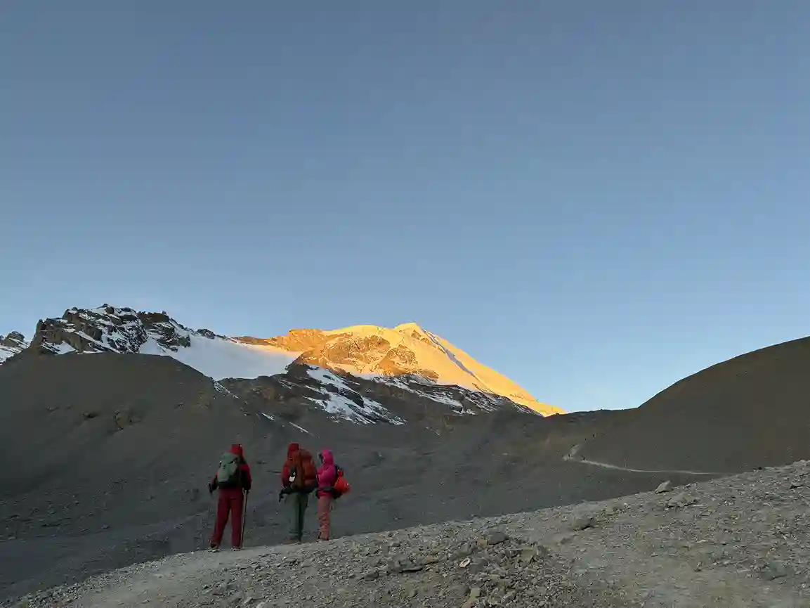 mardi himal mountain view